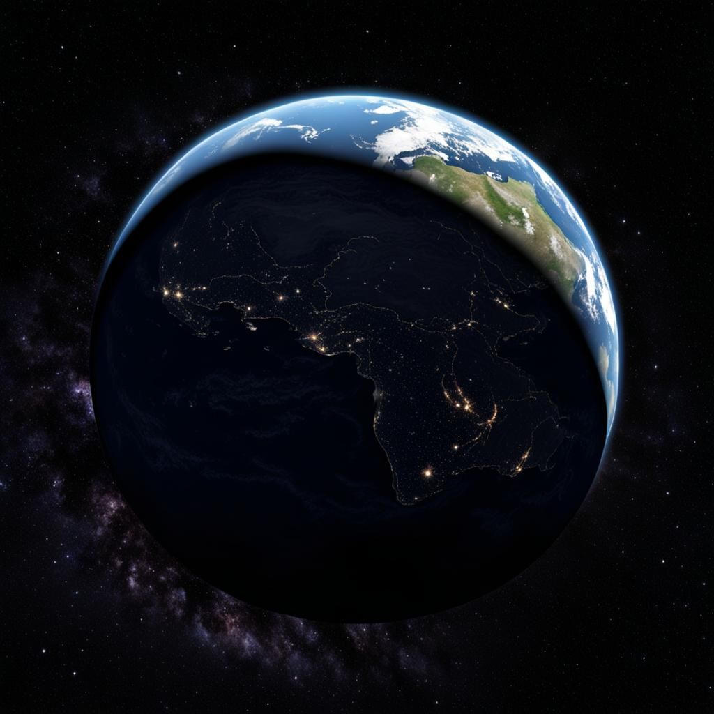 Our fragile Earth  by @Arisiin