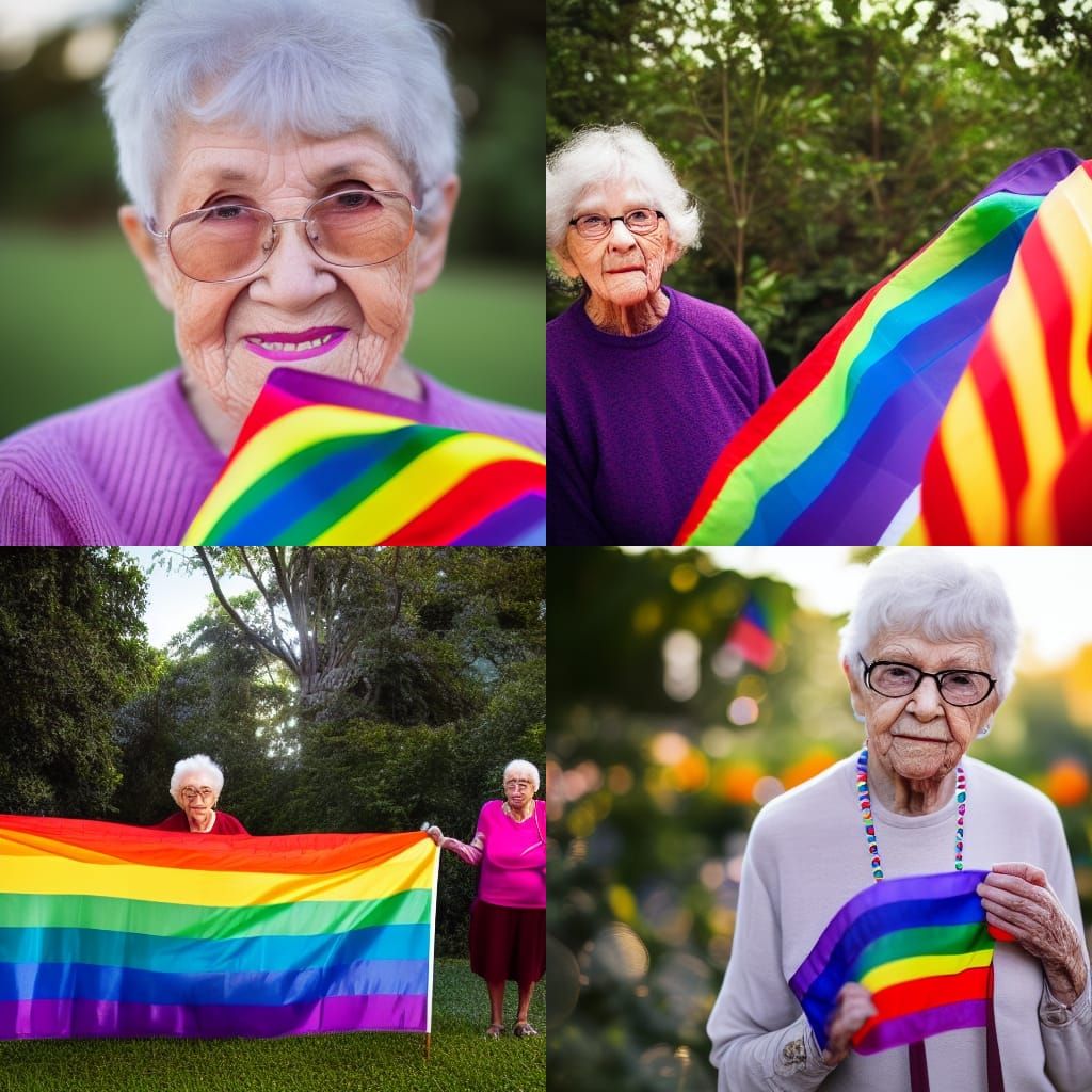 grandma supports gay