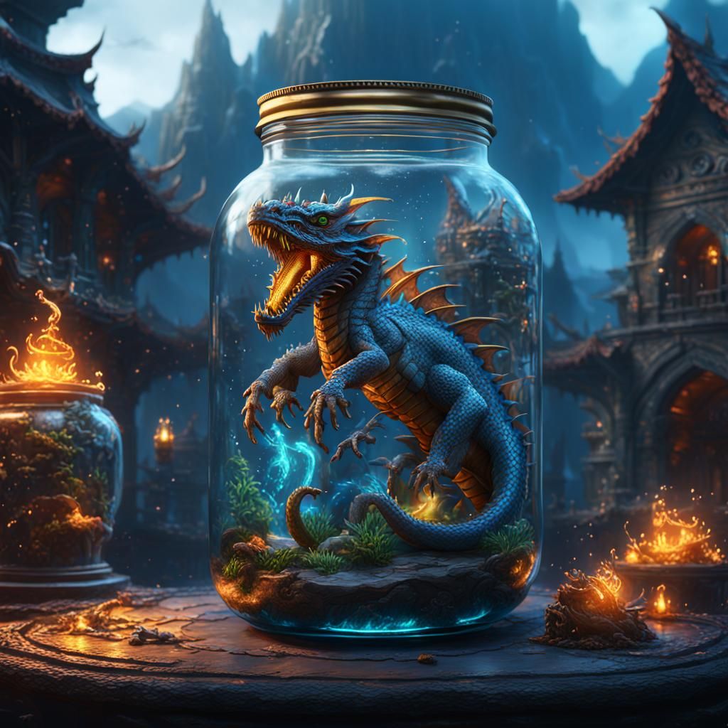 dragon in a jar