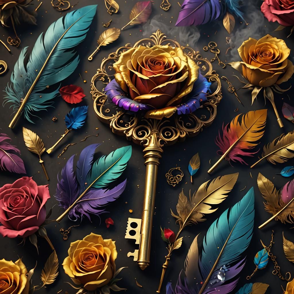 the beauty of the key  by @Vlana
