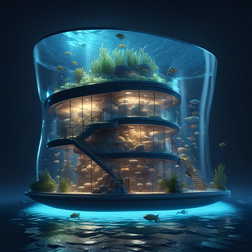 Underwater-aquarium  by @undefined