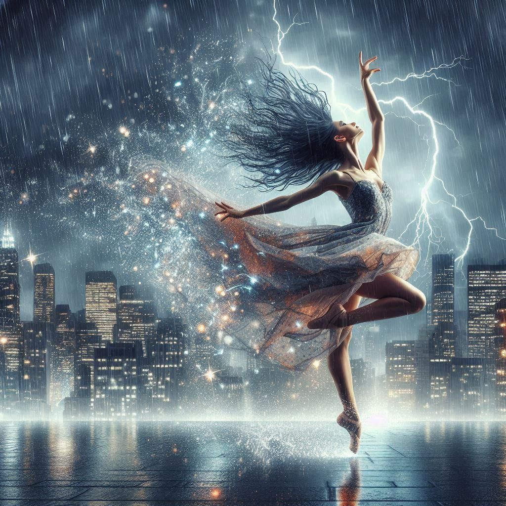 Electrifying display of brilliance