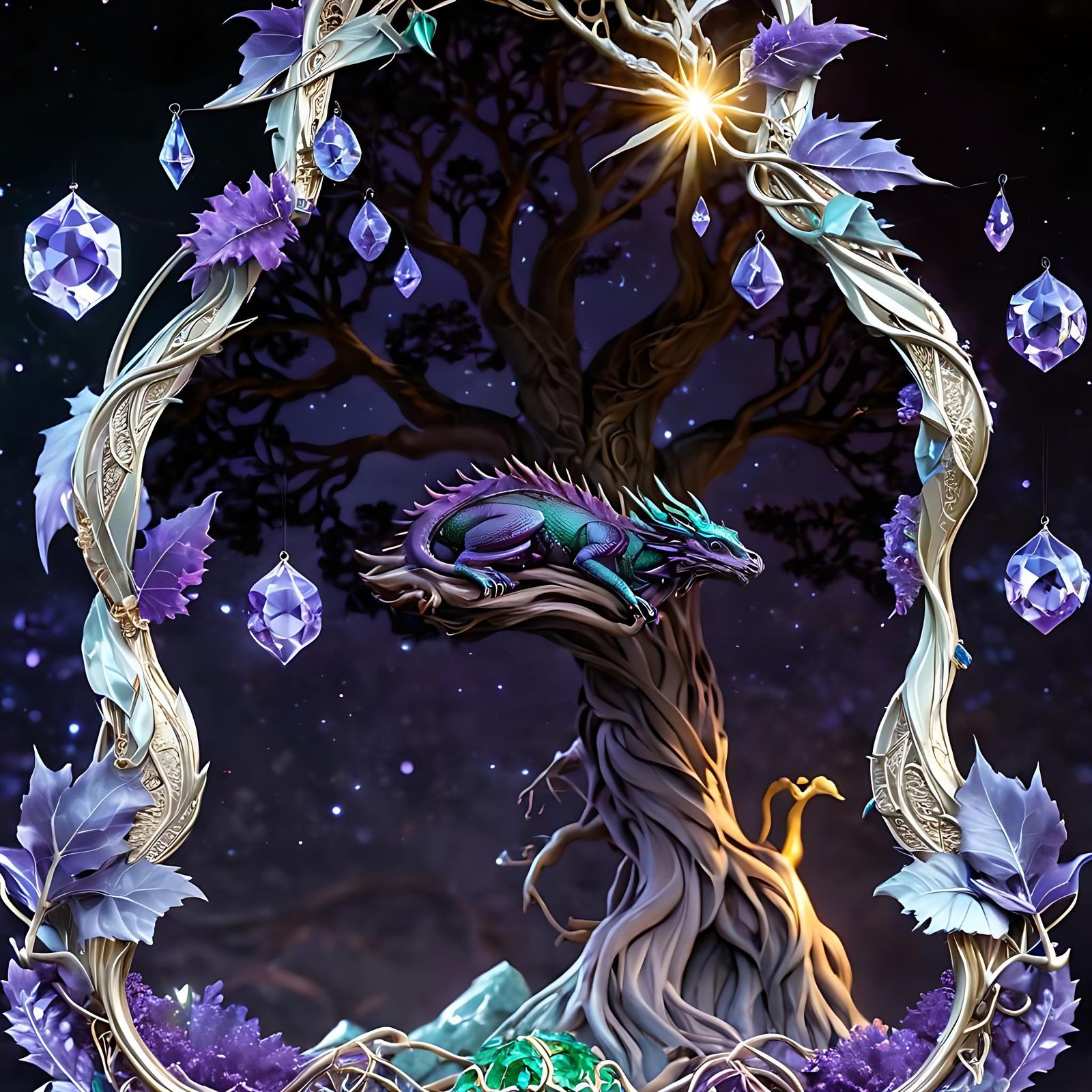 Mystical Fantasy Dragon