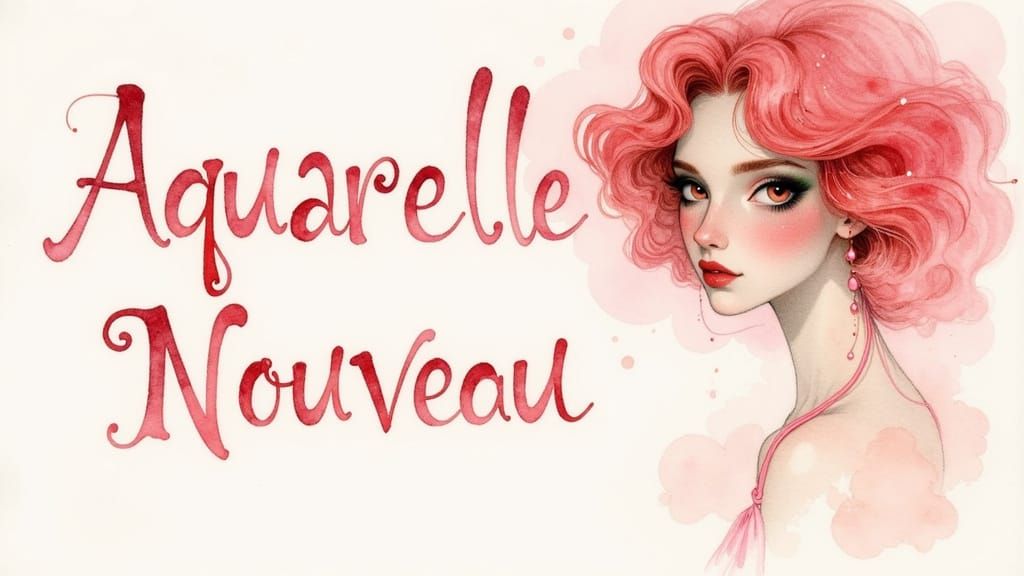 Aquarelle Nouveau