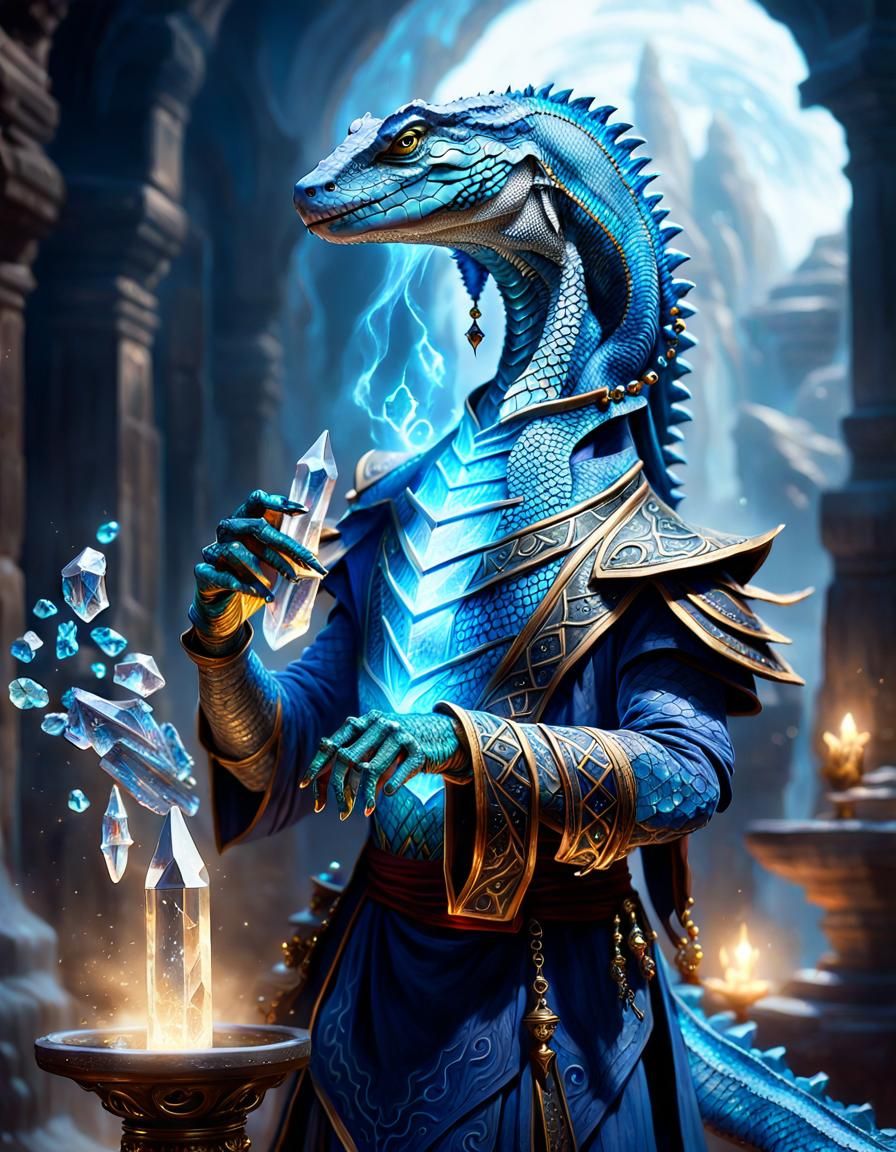 Valushian dnd sorcerer