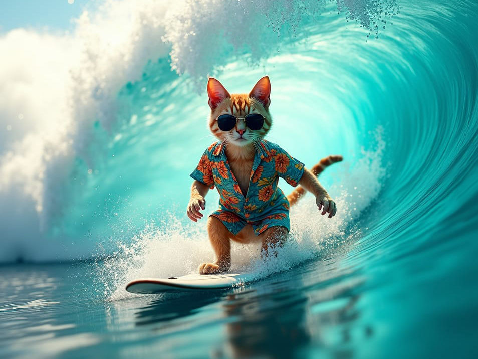 Surfin, Cat