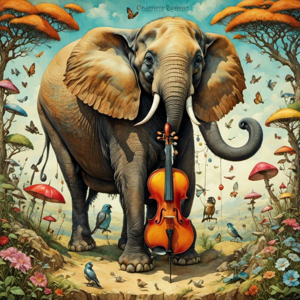 Elephant Cellist