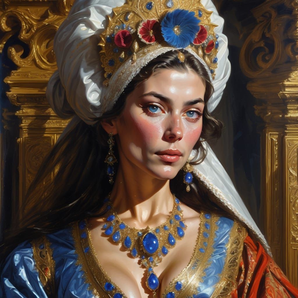 Portrait of a Persian Queen (1)