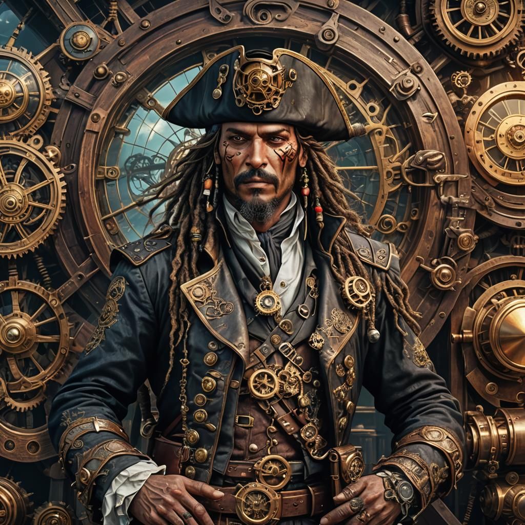 Steampunk pirate