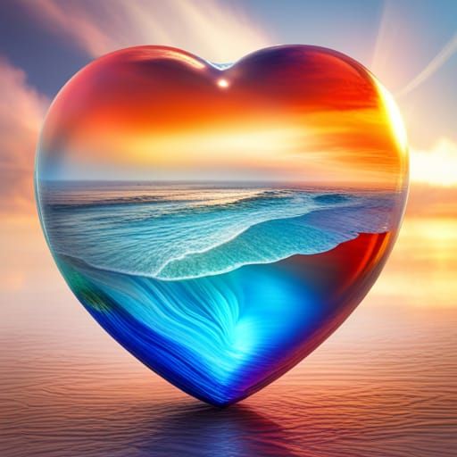 Glass Heart Beach