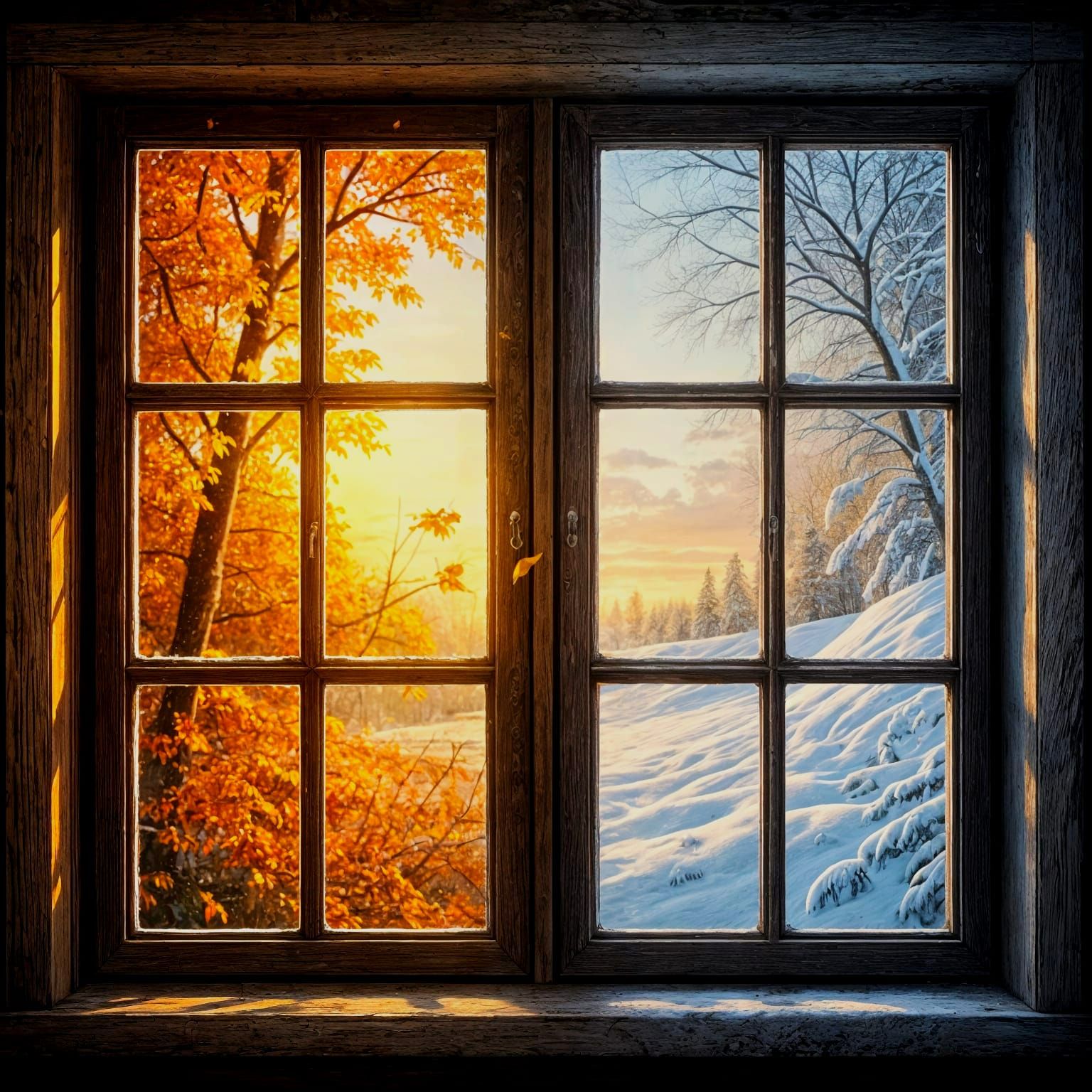 Views Out a Window  by @photon