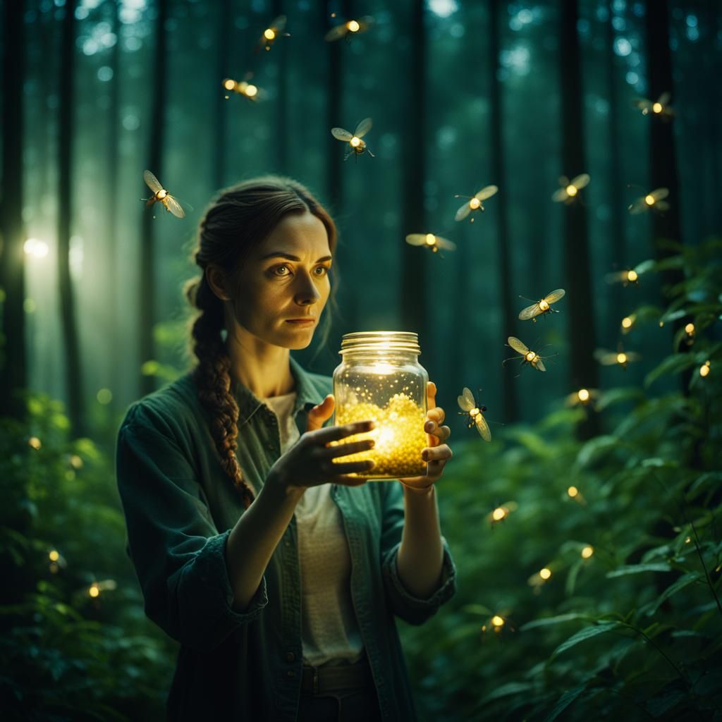Jar Of Fireflies