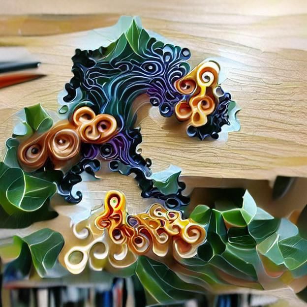 3.0Fractal quilling