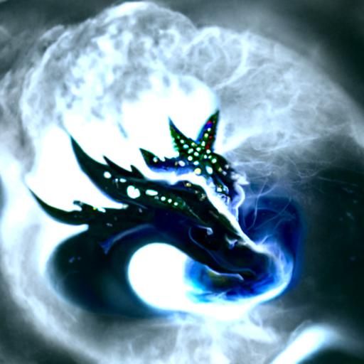 The astral dragon - AI Generated Artwork - NightCafe Creator