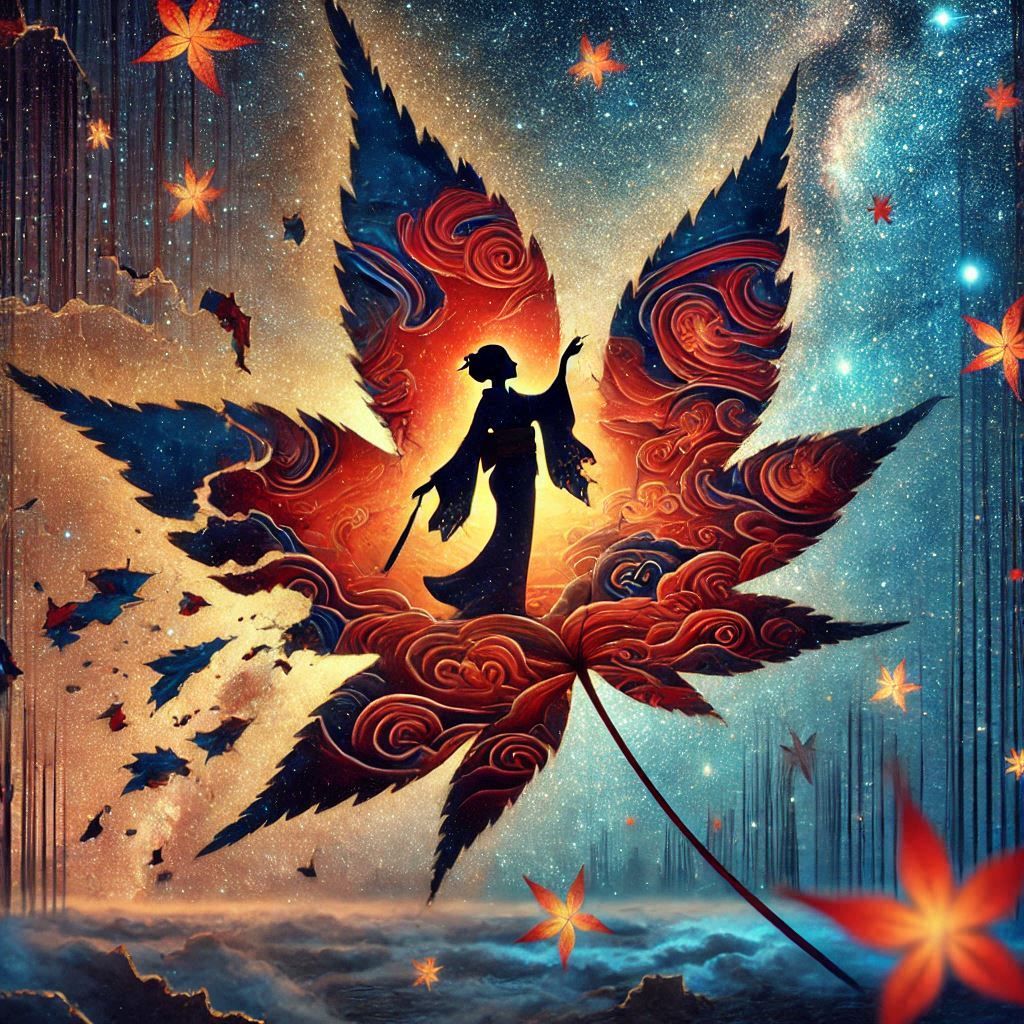 Maple Geisha Double exposure