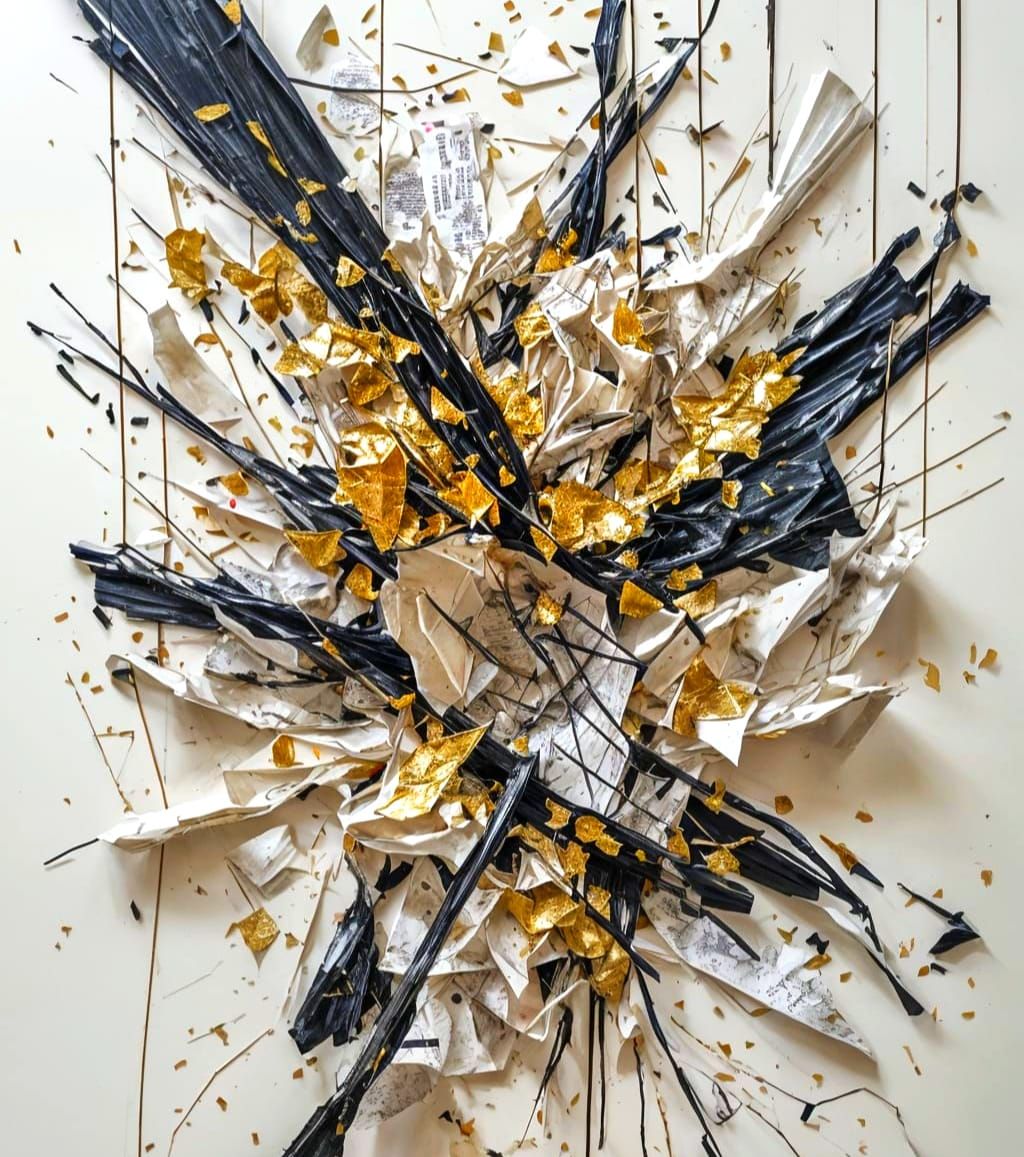 New Year, New Creative Me. A Style I've Never Tried: Gutai Art, à la Seiko Kanno