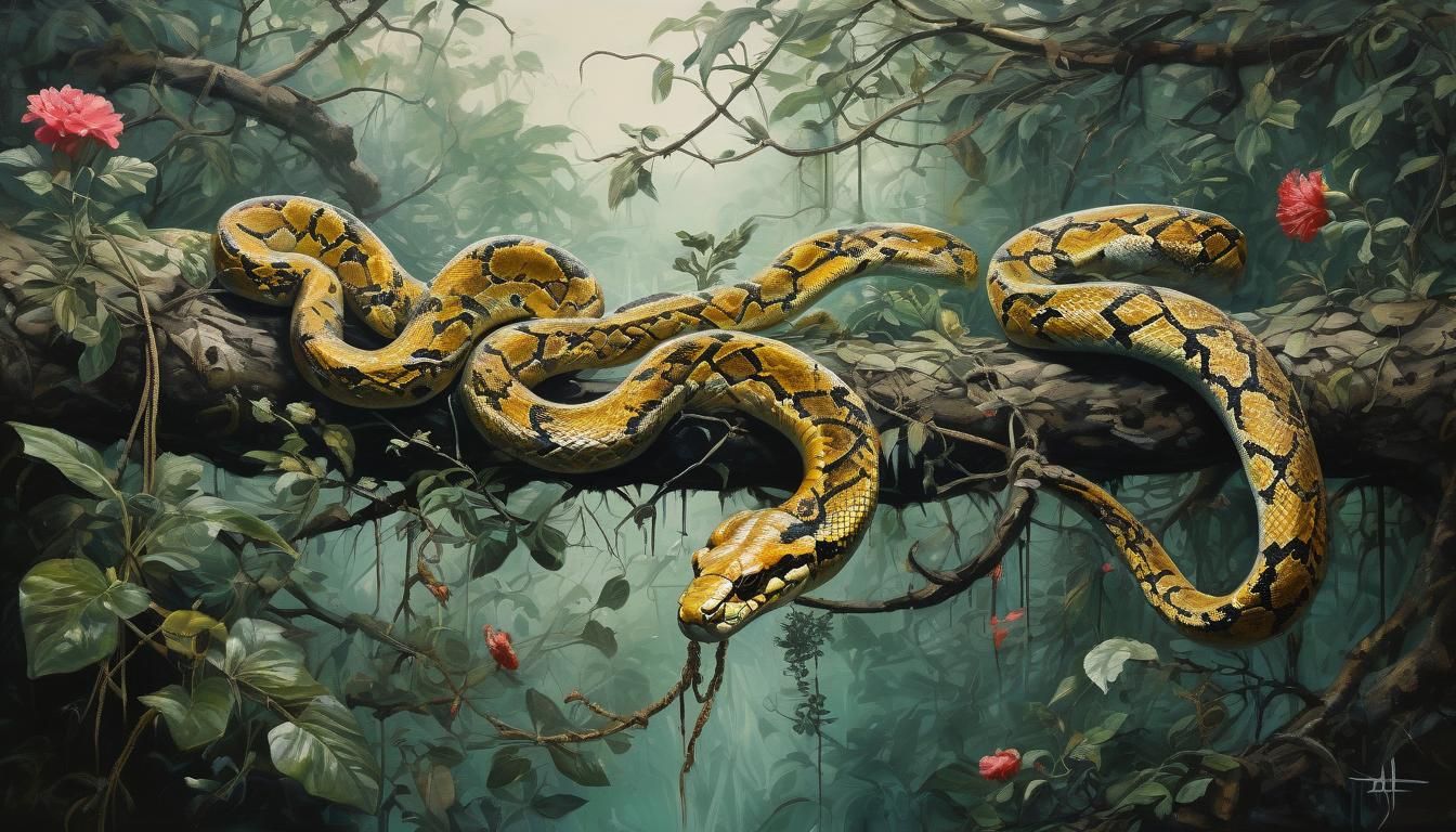 Snakes - AI Generated Artwork - NightCafe Creator