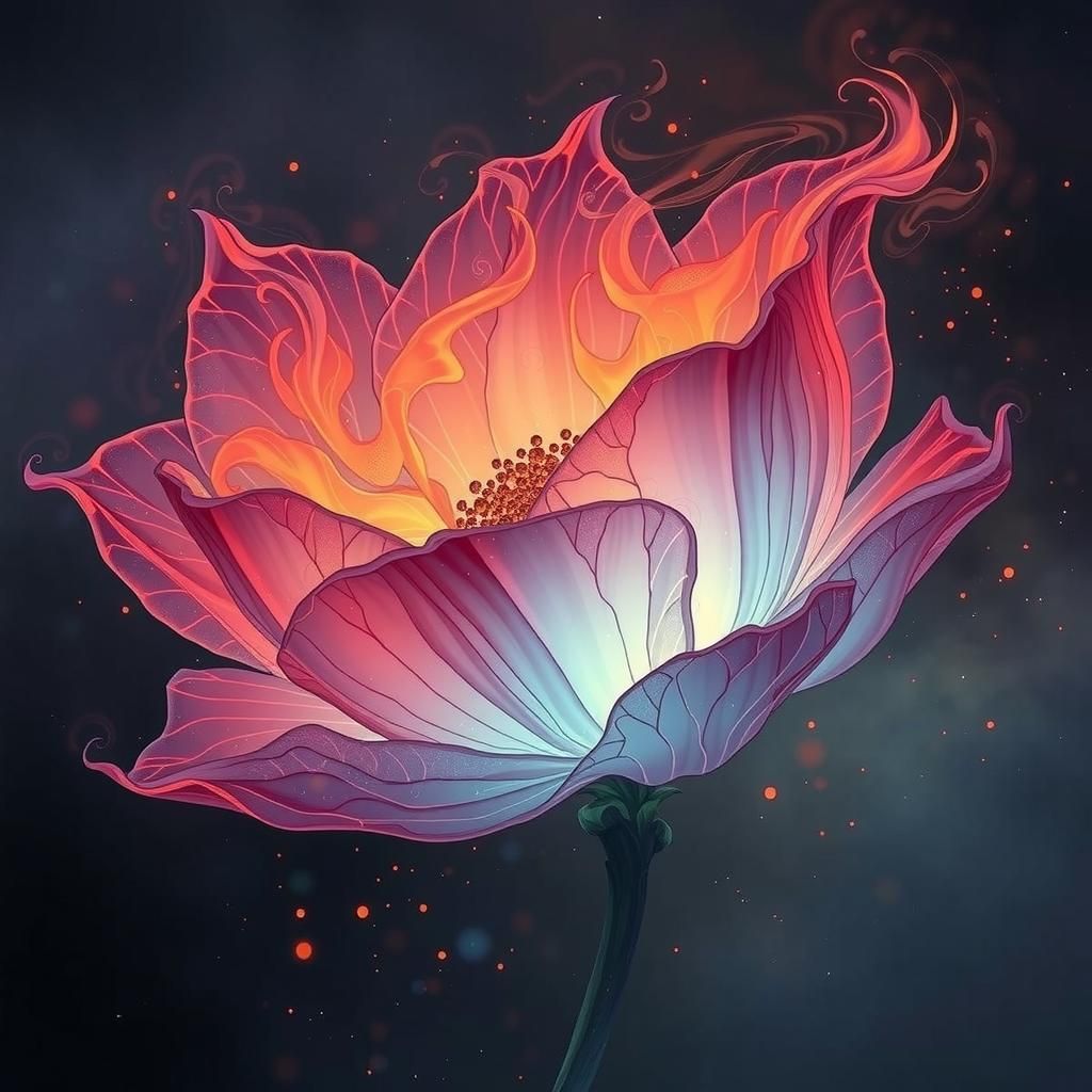 Night Bloom  by @Helix