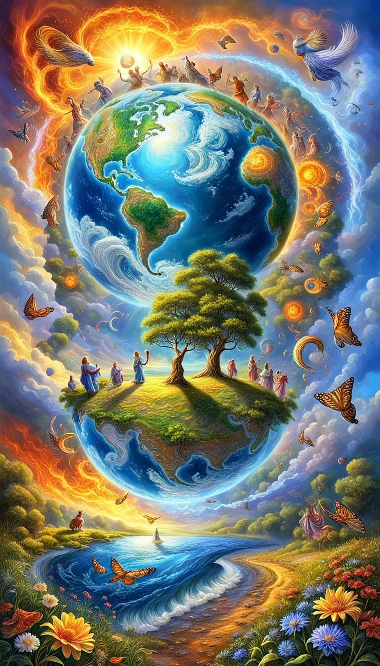 Wielding Elements 

the whole world is a madhouse 


Earth
W...