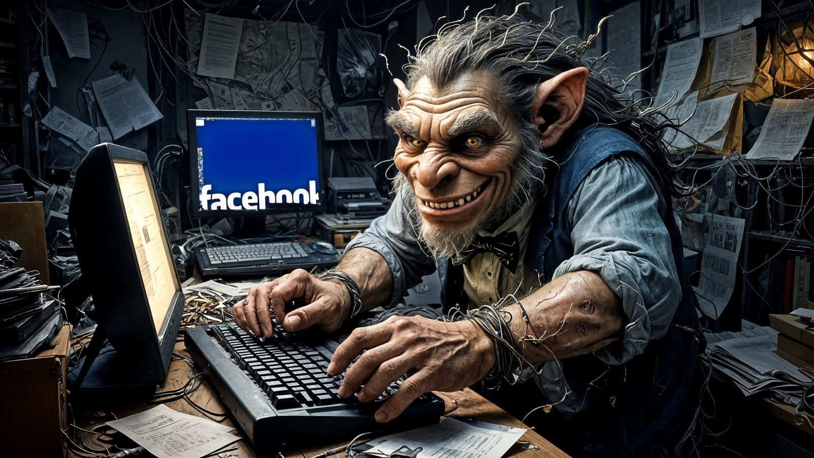 Social Media Troll  by @El Nido