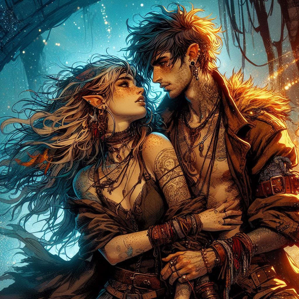 The Elf and the Human in the Thieves' Guild