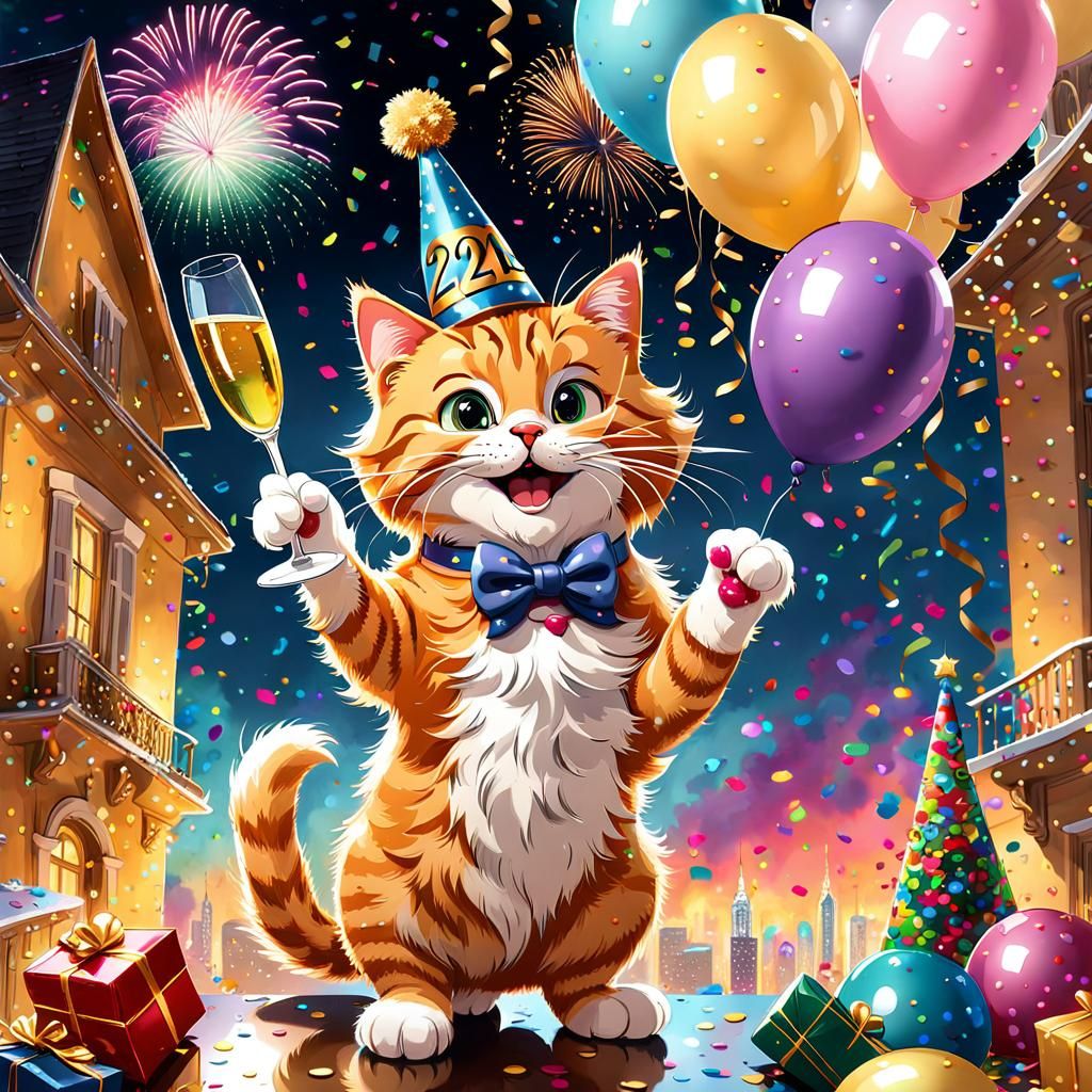 NEW YEAR celebration  by @Sundari