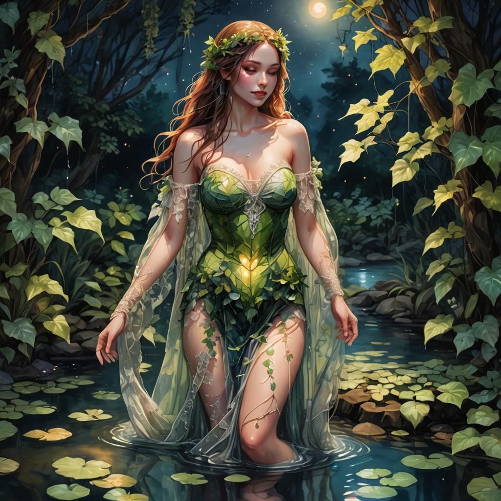 Fairy/Dryad (Random Portraits) - AI Generated Artwork - NightCafe Creator