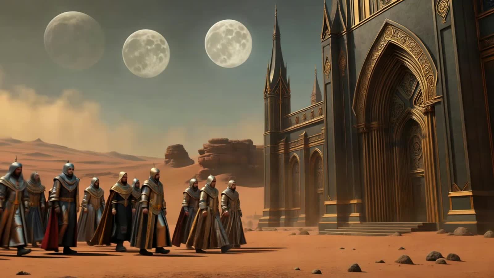 Services at the New Martian Orthodox Church