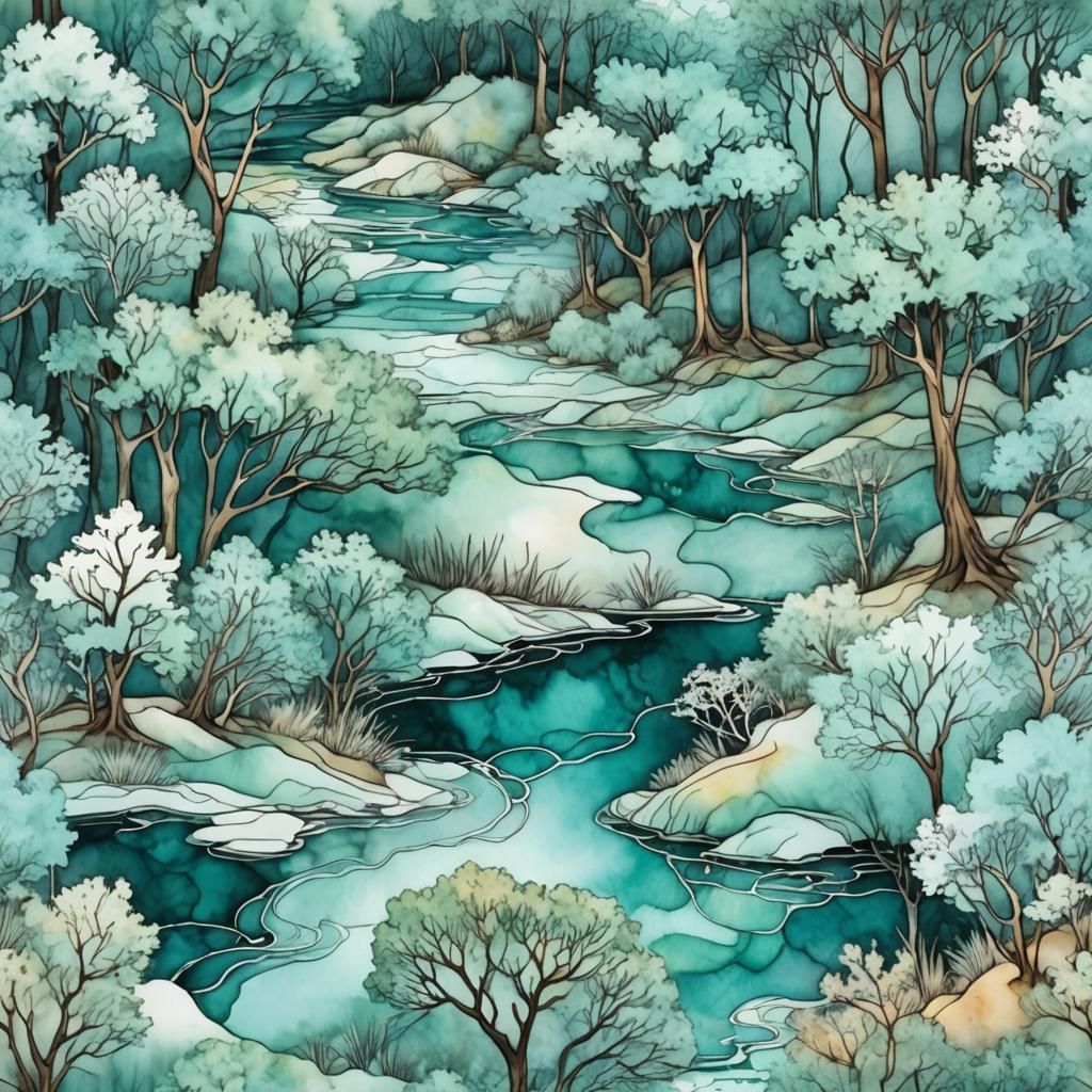 Watercolor Landscape 27