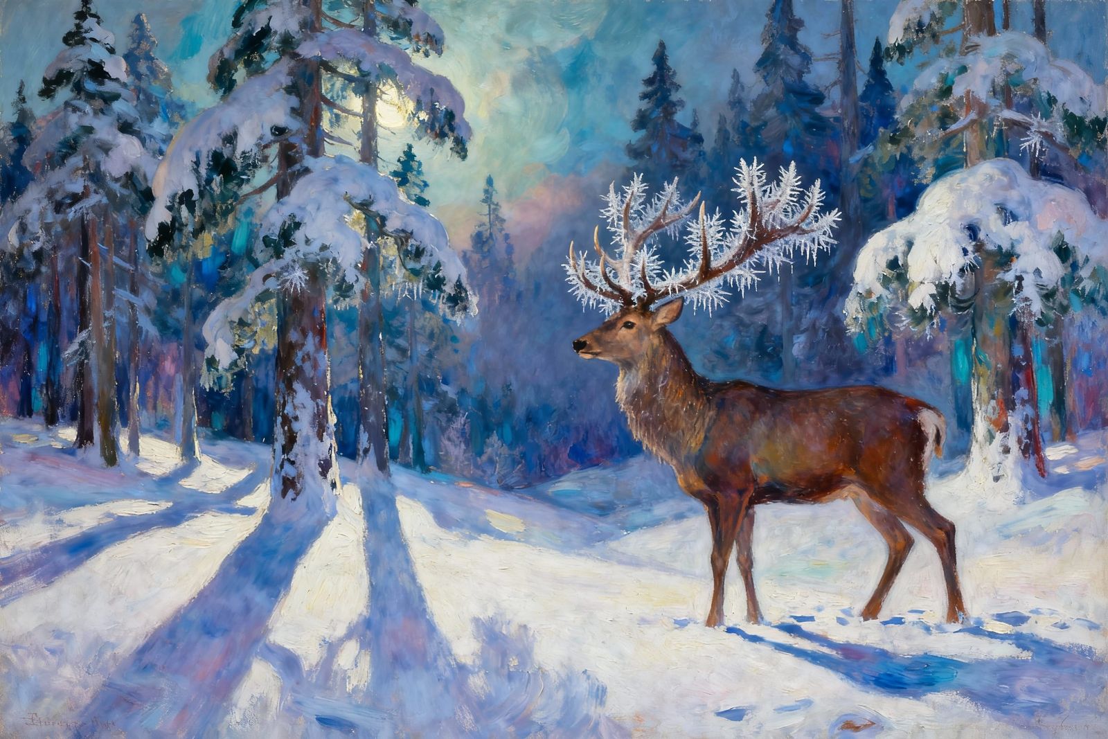 Winter has arrived  by @RavenheART