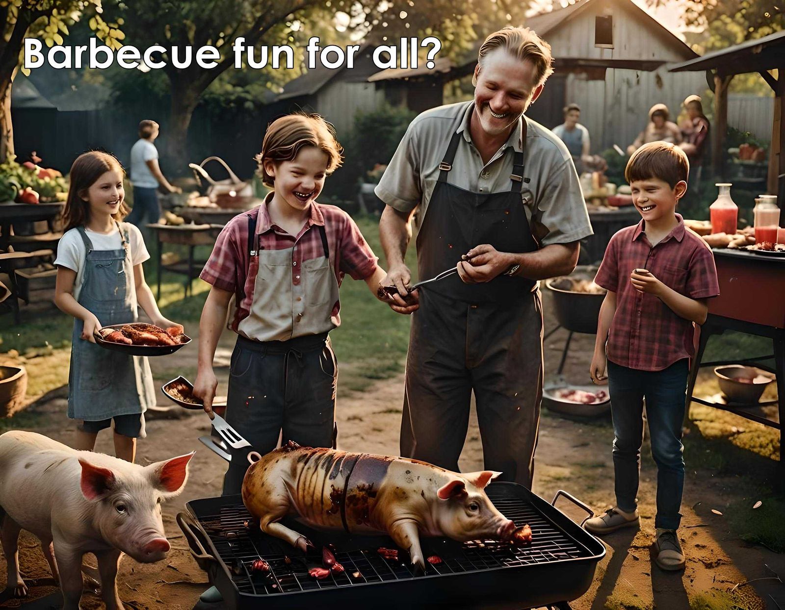 Barbecue fun for all?