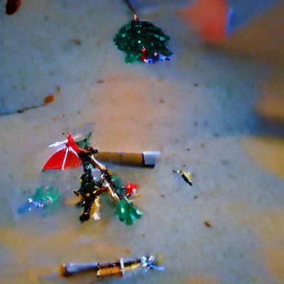 And all I got was a charm bracelet with no charms.
And a dis...