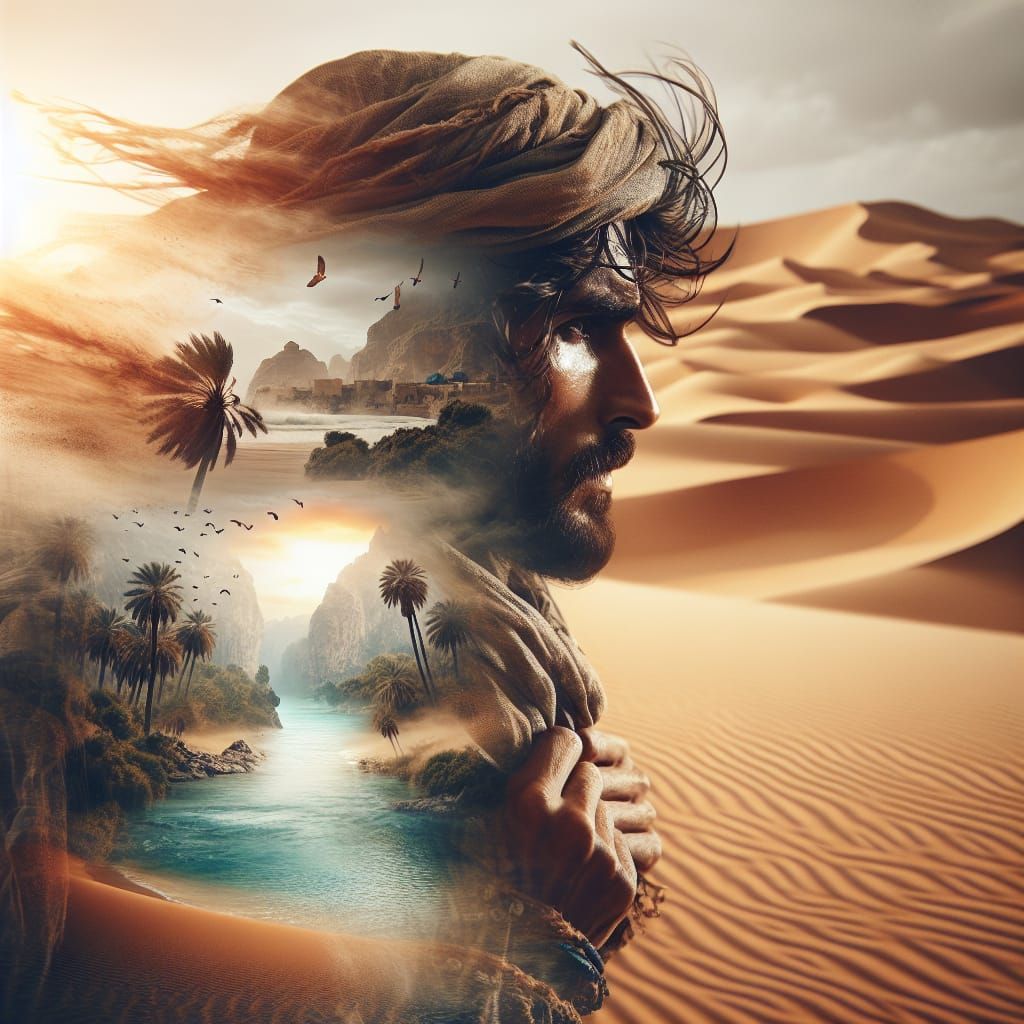 In search of the hidden oasis  by @Ideal