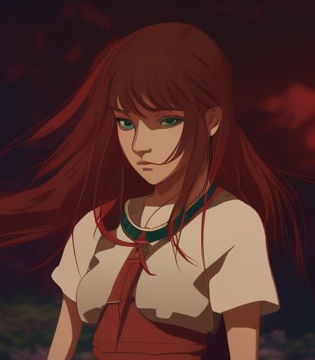 young woman warrior