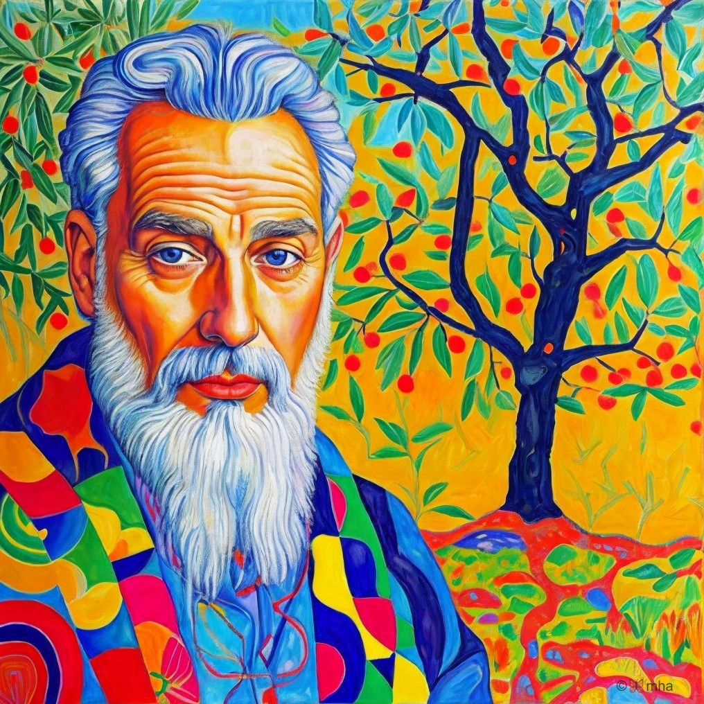 The Orchard Dreamer  [ with Haiku and Elfje ]