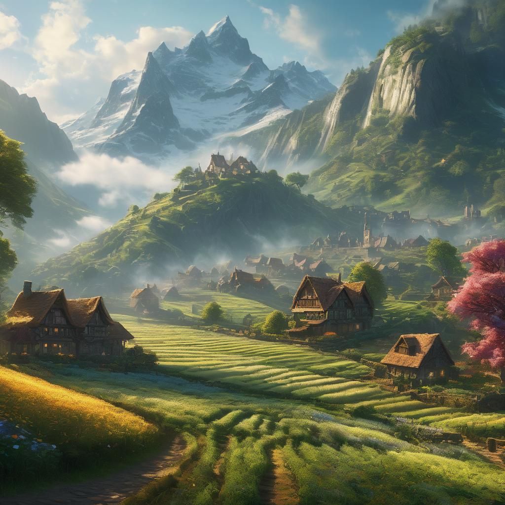 Mountain village