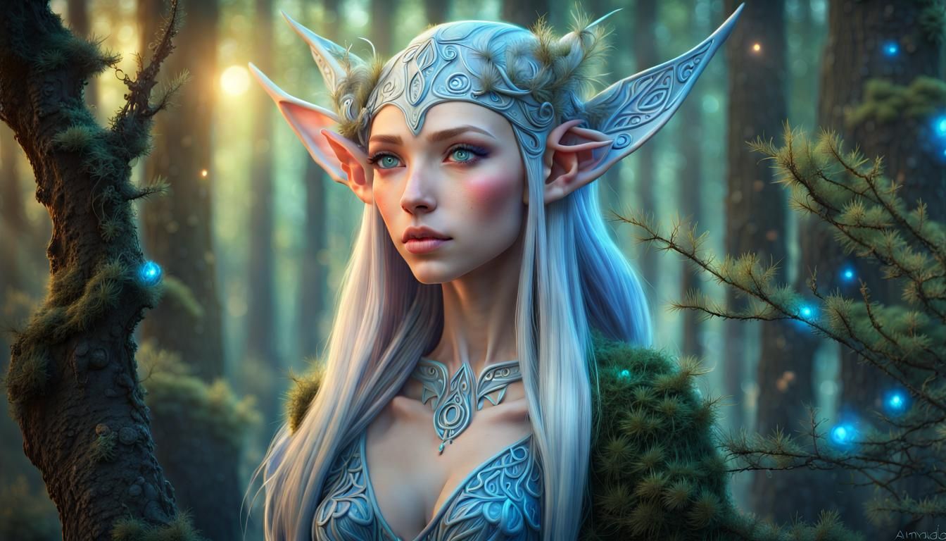 Enchanting elves - AI Generated Artwork - NightCafe Creator