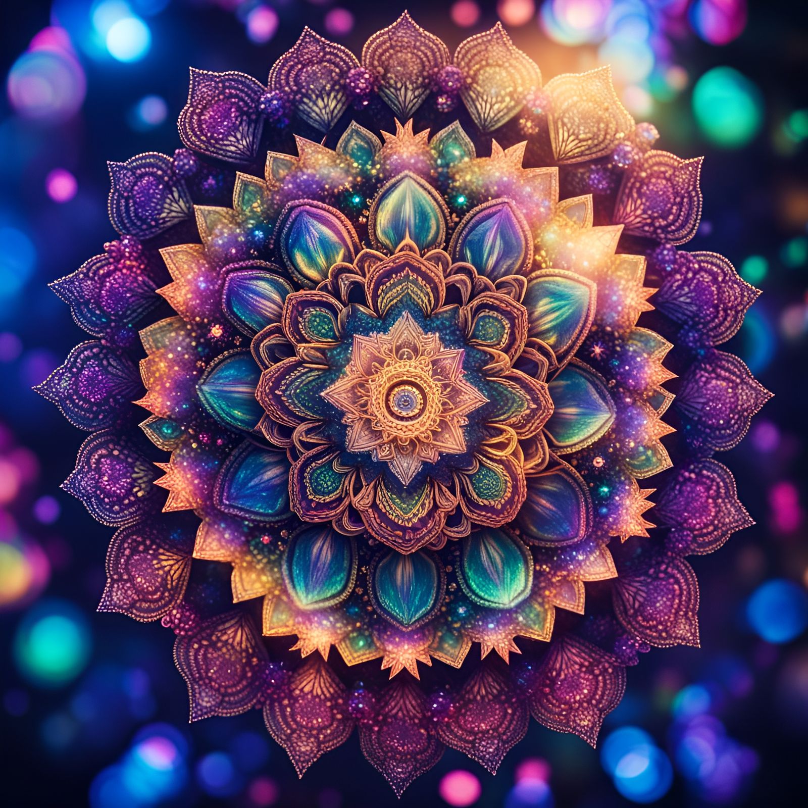 Mandala  by @anomali