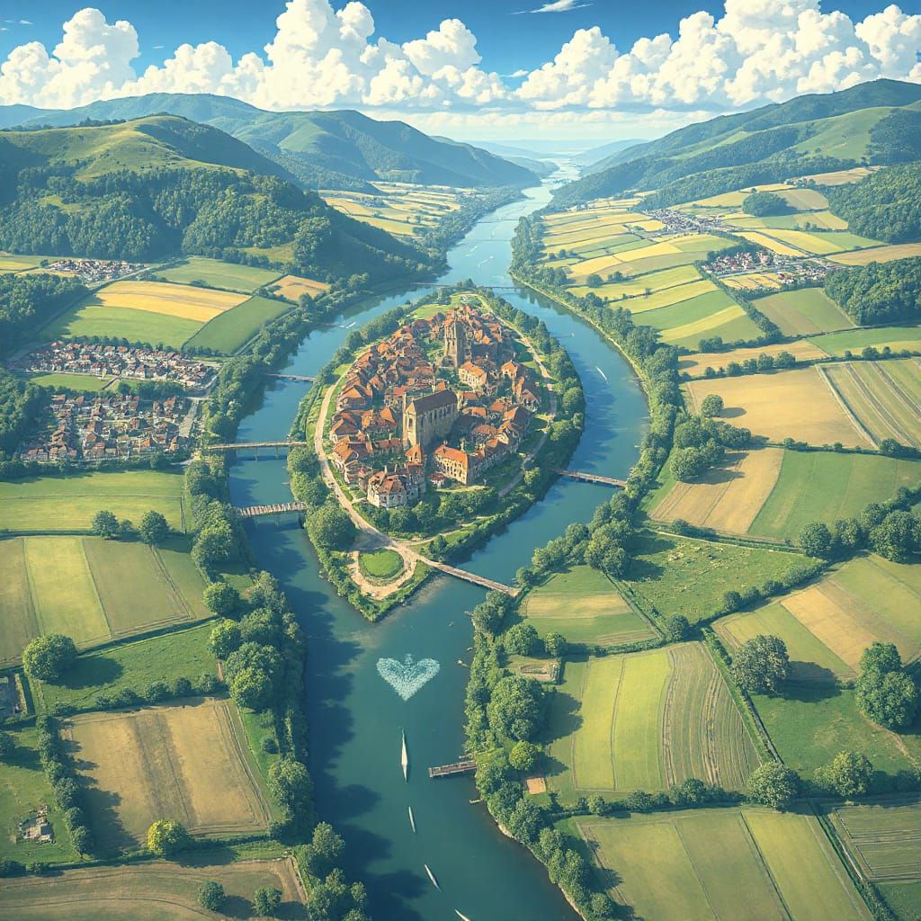 Island Town  by @REdwinD