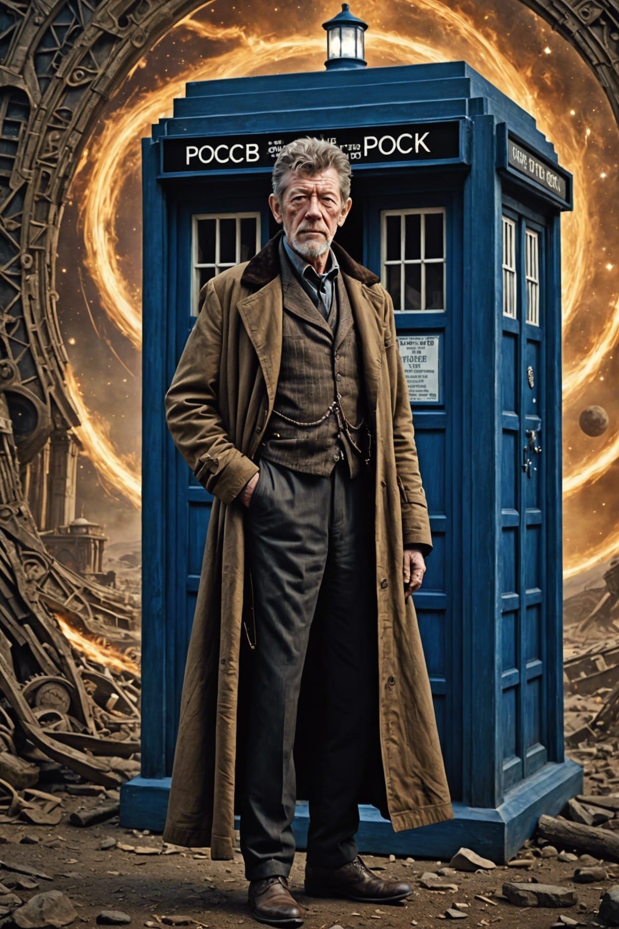 War Doctor and TARDIS v.2