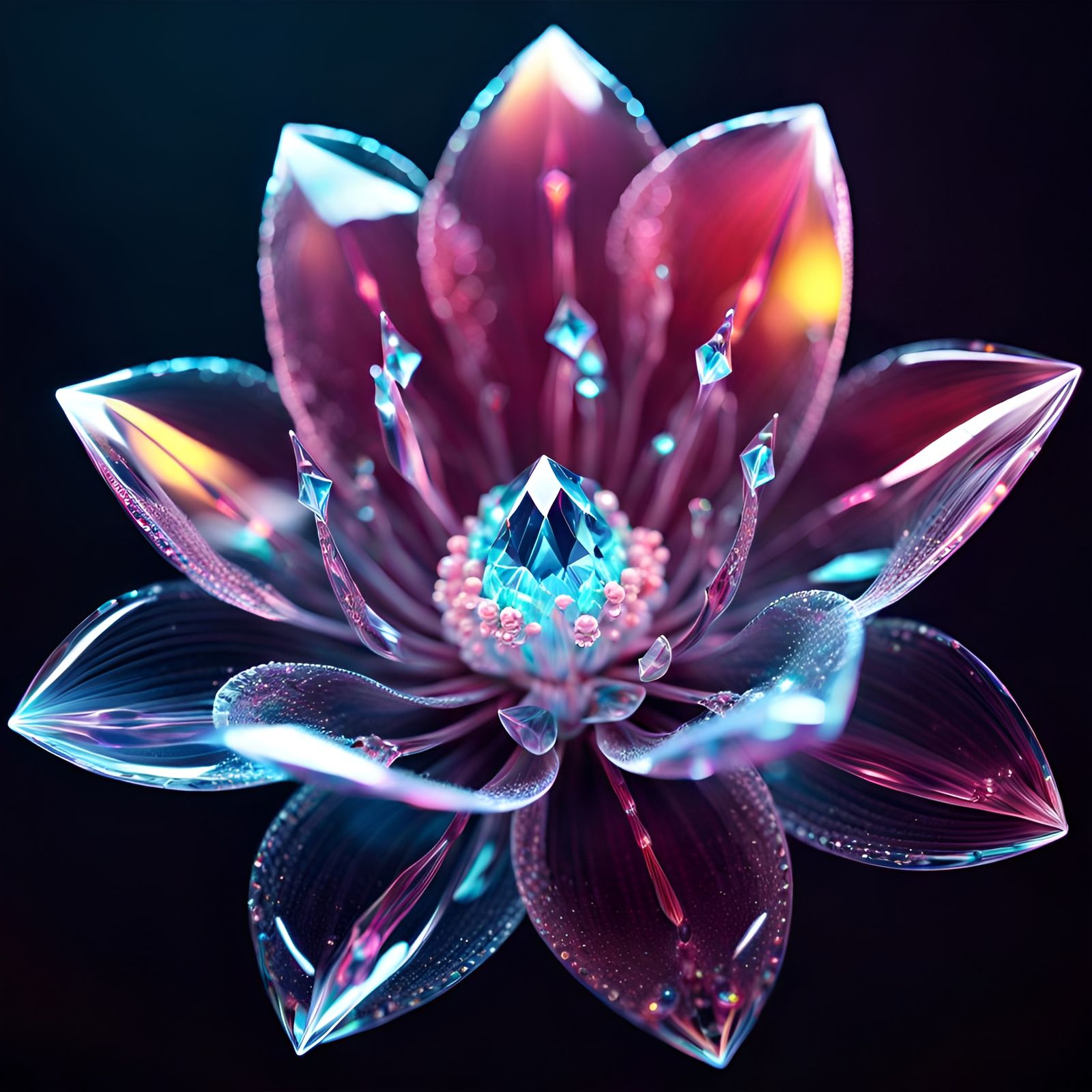 Delicate Little Flower - AI Generated Artwork - NightCafe Creator