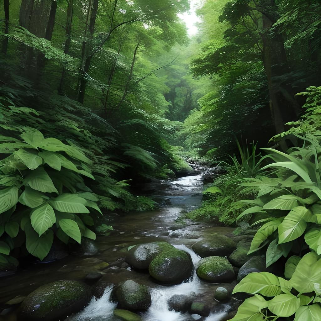 AI Generated Image of 🌿