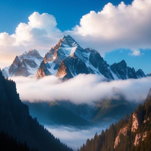 Mount Olympus at dawn