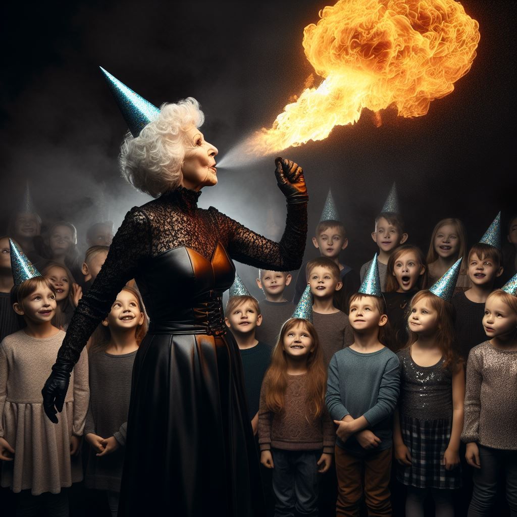 Fire Breathing Shirley