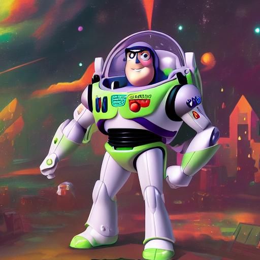 Buzz lightyear - AI Generated Artwork - NightCafe Creator