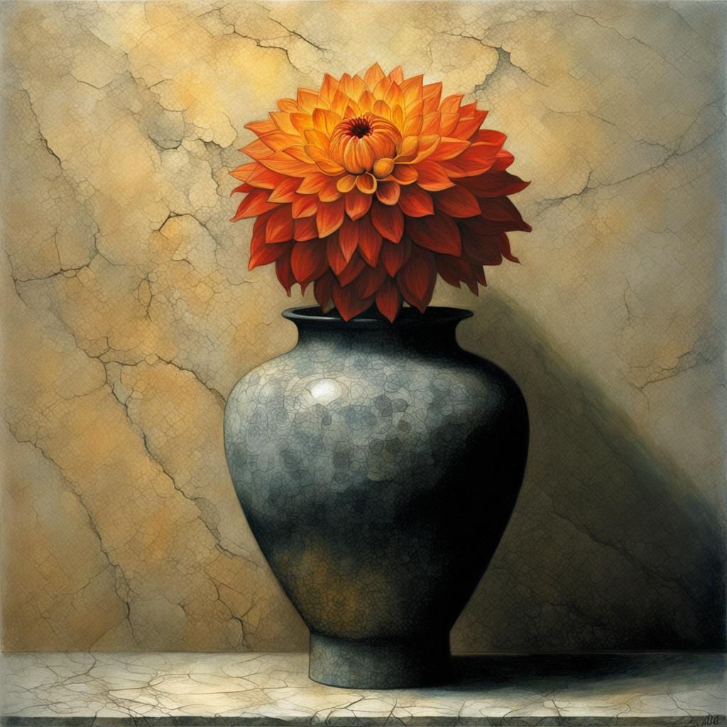 Zdzisław Beksiński Dahlia