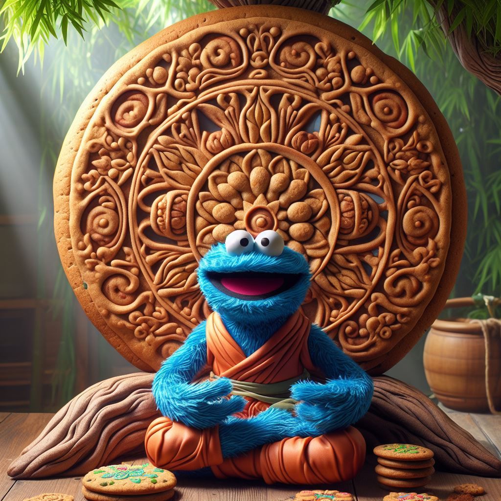 Enlightened Cookie Monster
