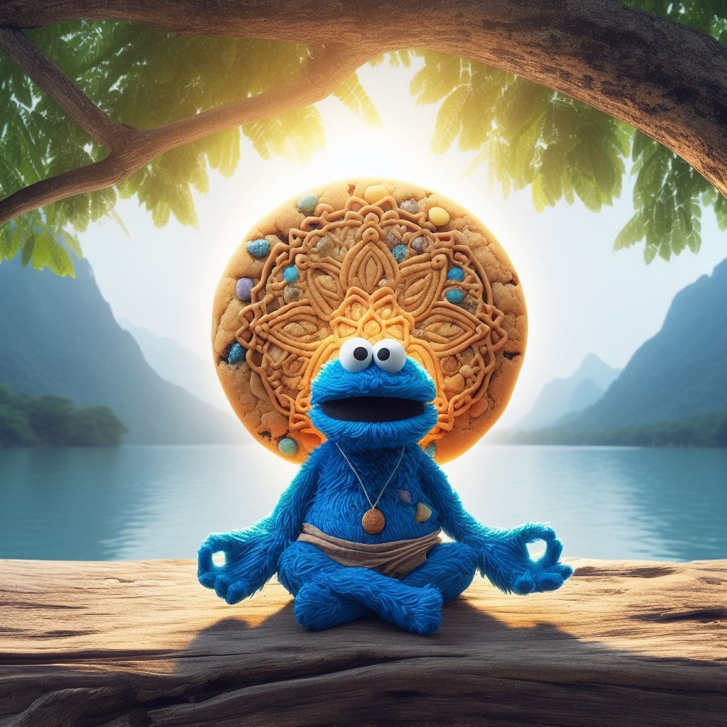 Enlightened Cookie Monster
