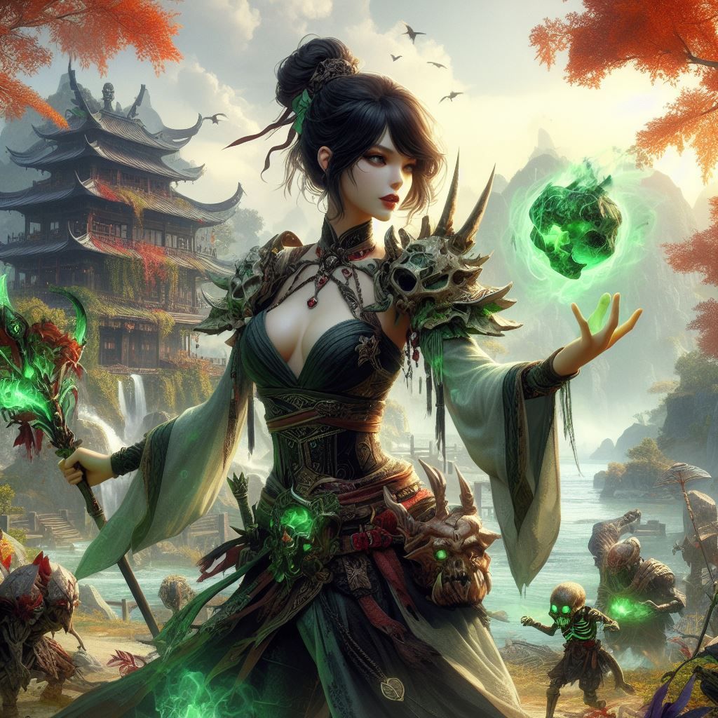 A Necromancer in Guild Wars 2