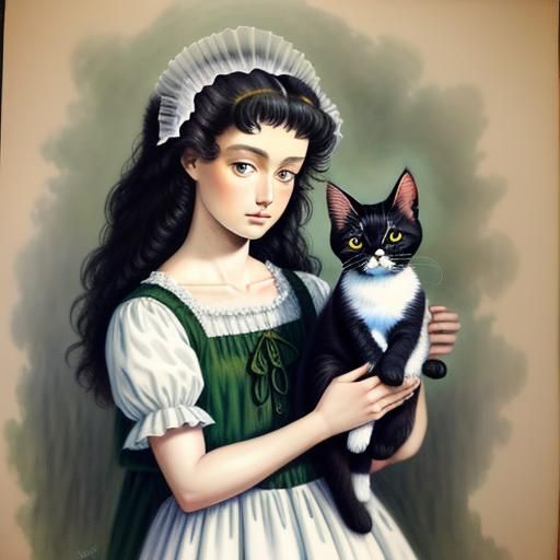 Angel pet kitten